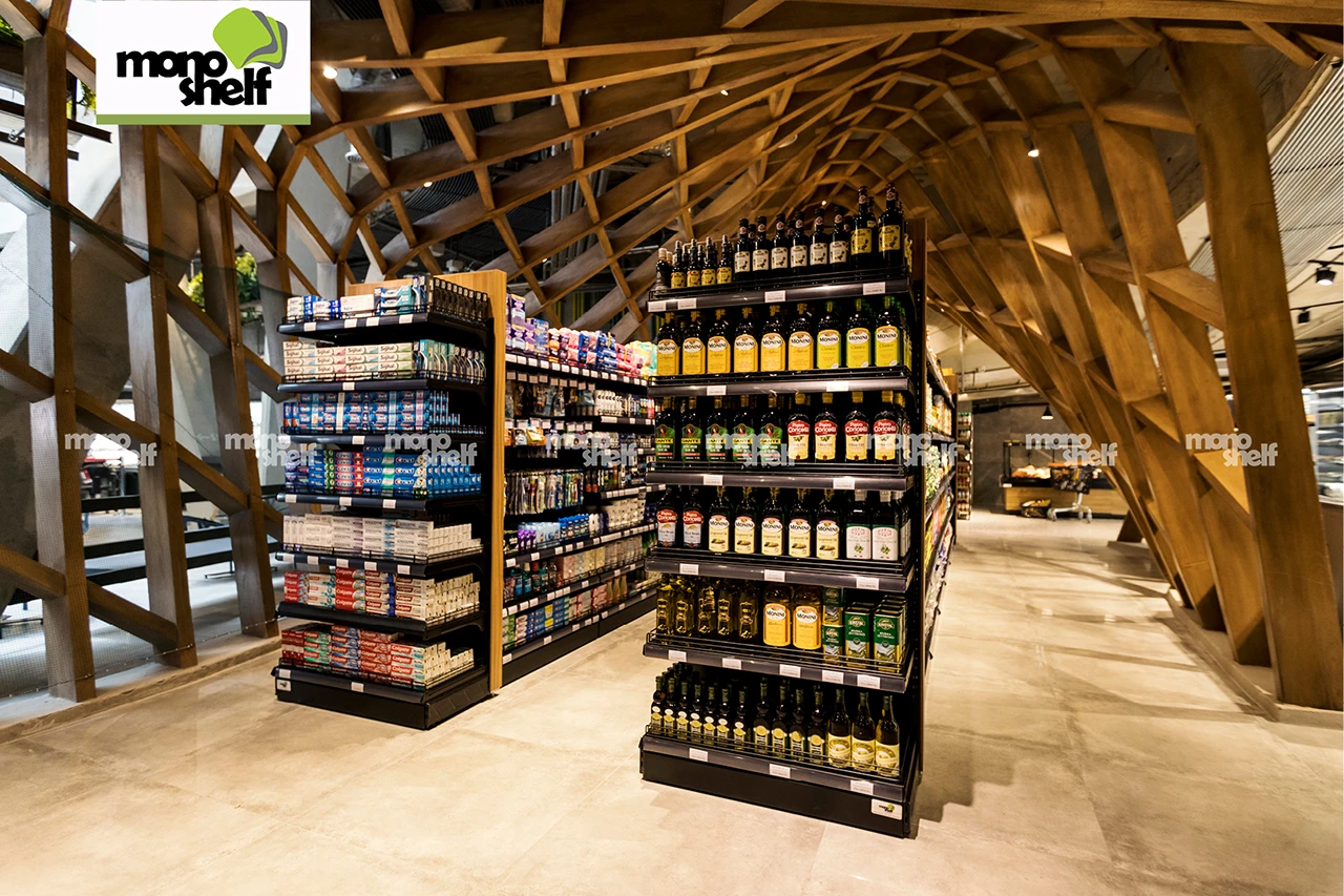Ava - monoshelf | Supermarket Shelving Grocery shelving, Shopfitting Solutions Shelving Systems