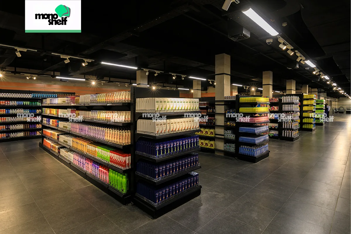 Turnkey Solution, Design and Decoration, Shelving System, Refrigeration System, Lighting, Trolley, Check-out