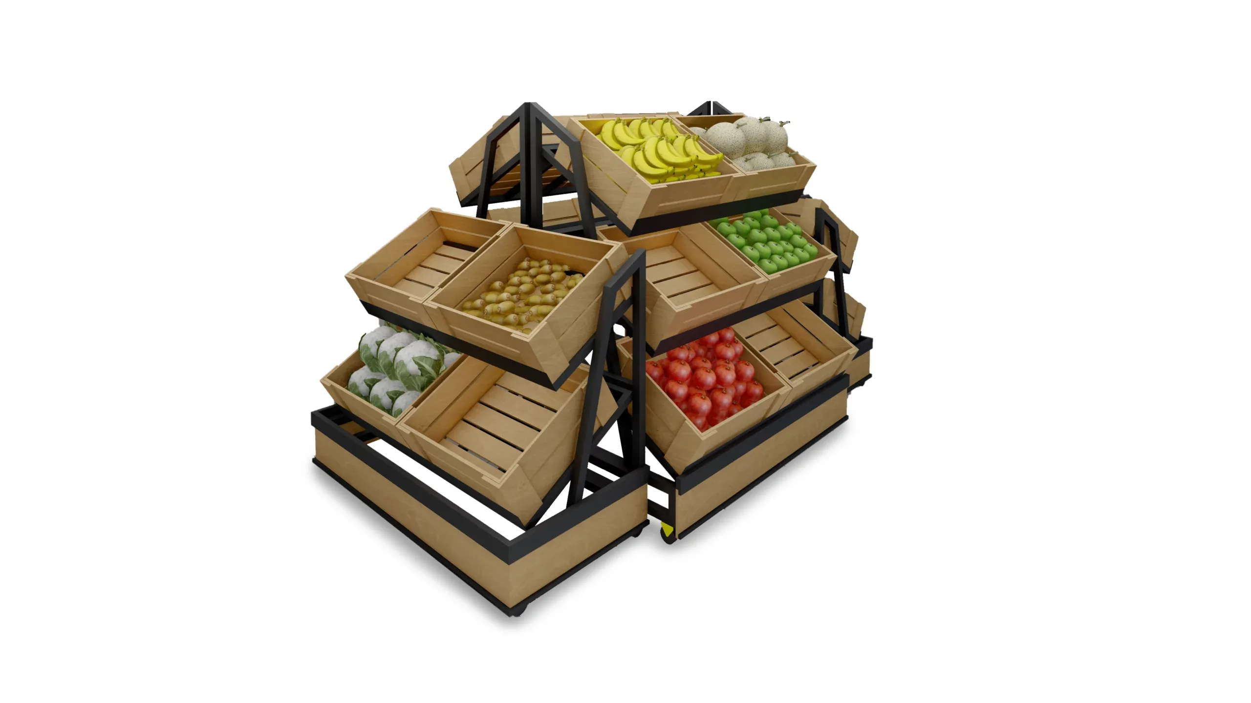 Fruit and Vegetable Shelving